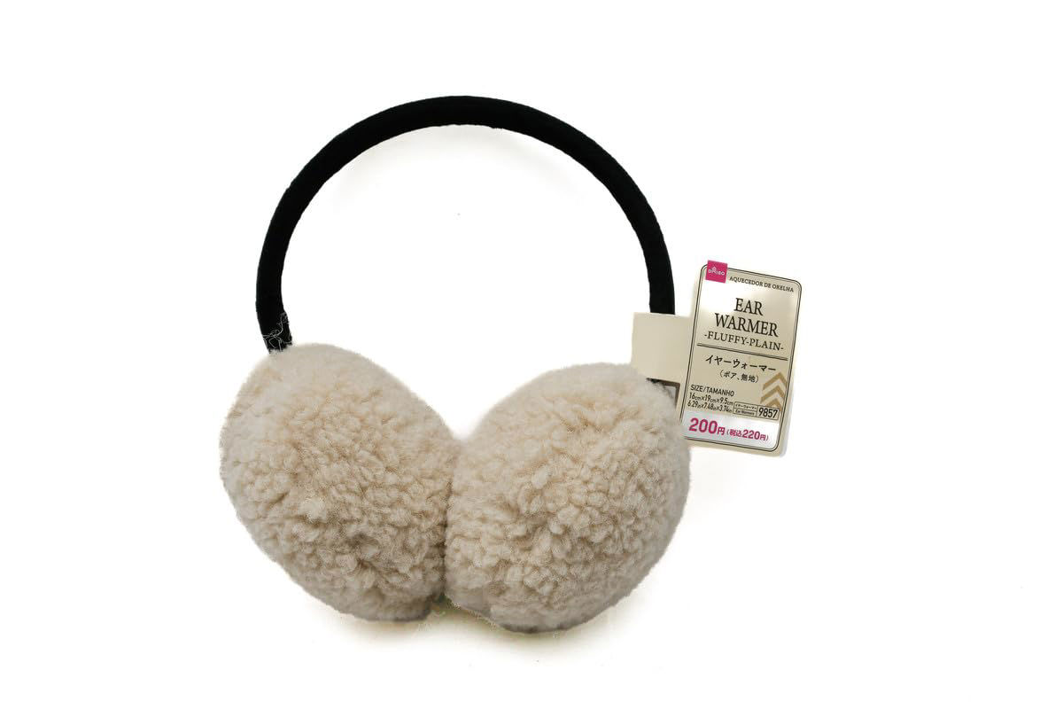 Plain Fluffy Ear Warmer - Assorted (1 Pc)