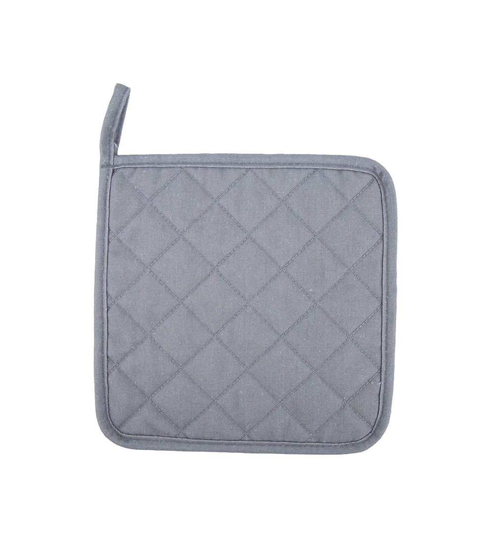 Square Pot Mat, Grey