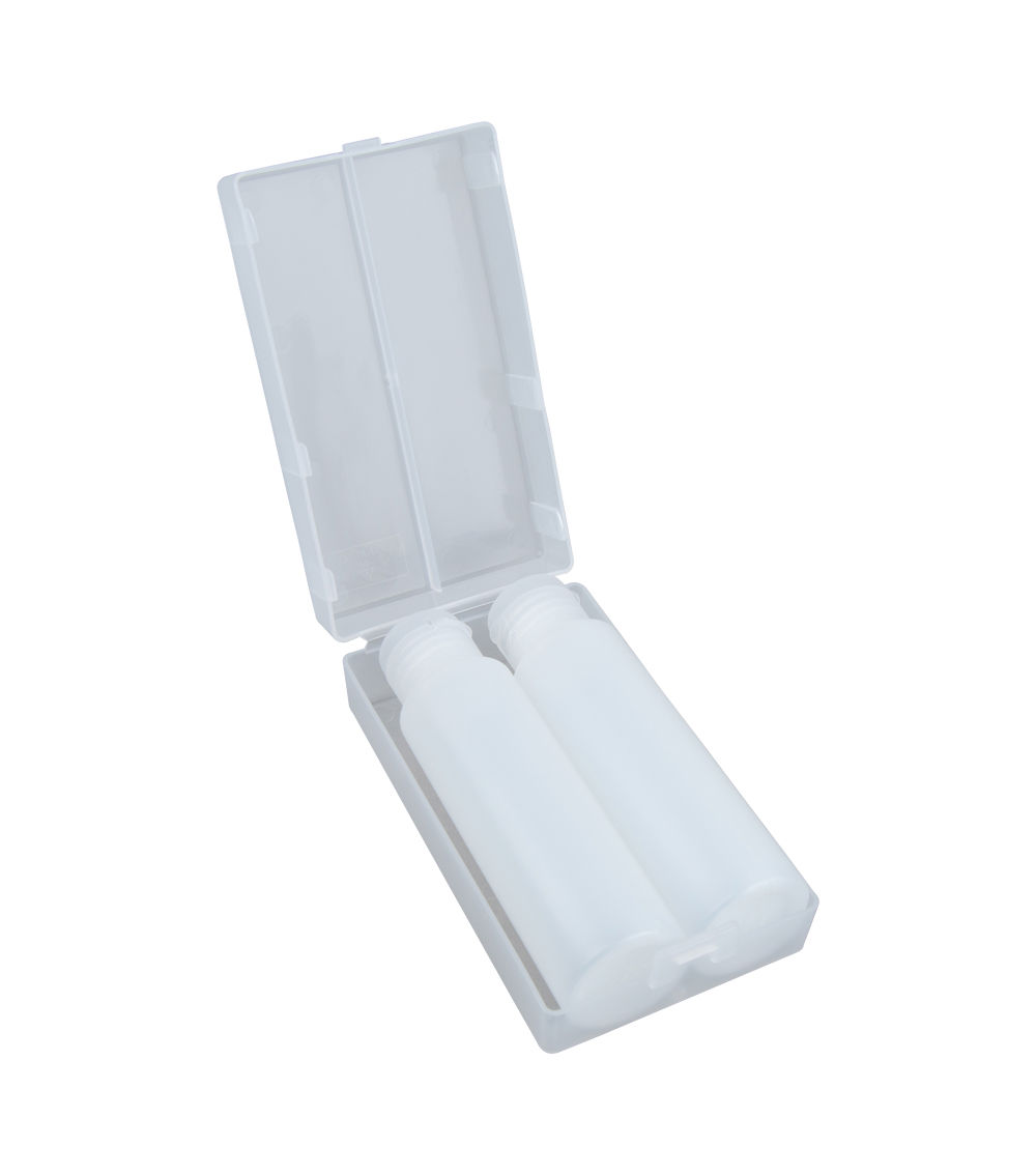 Beauty Product Bottles with Case – 2 Pcs (50ml - 1.69 fl oz)