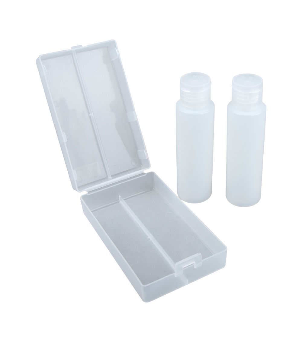 Beauty Product Bottles with Case – 2 Pcs (50ml - 1.69 fl oz)