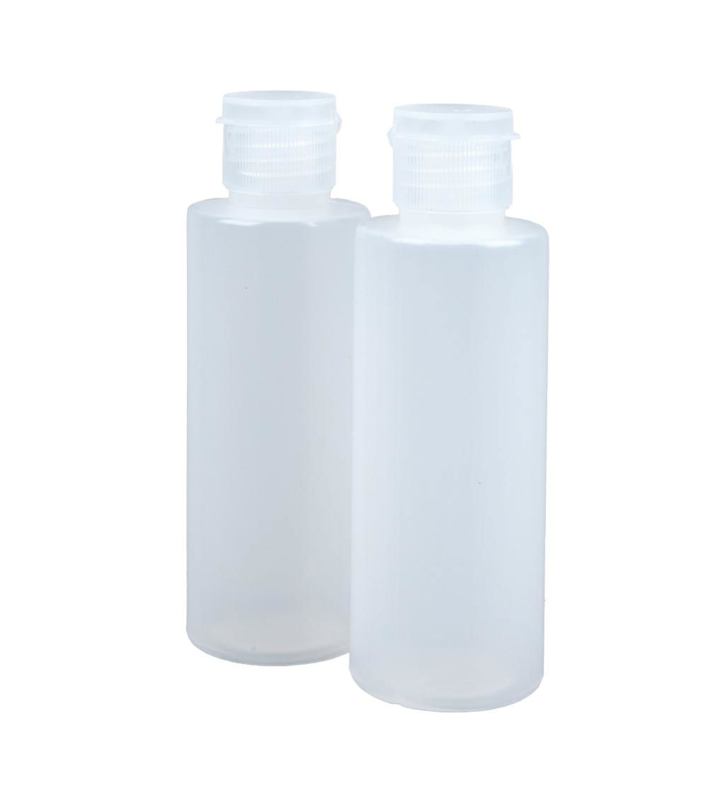 Shampoo & Conditioner Refill Container, White (2 pcs) -80 ml