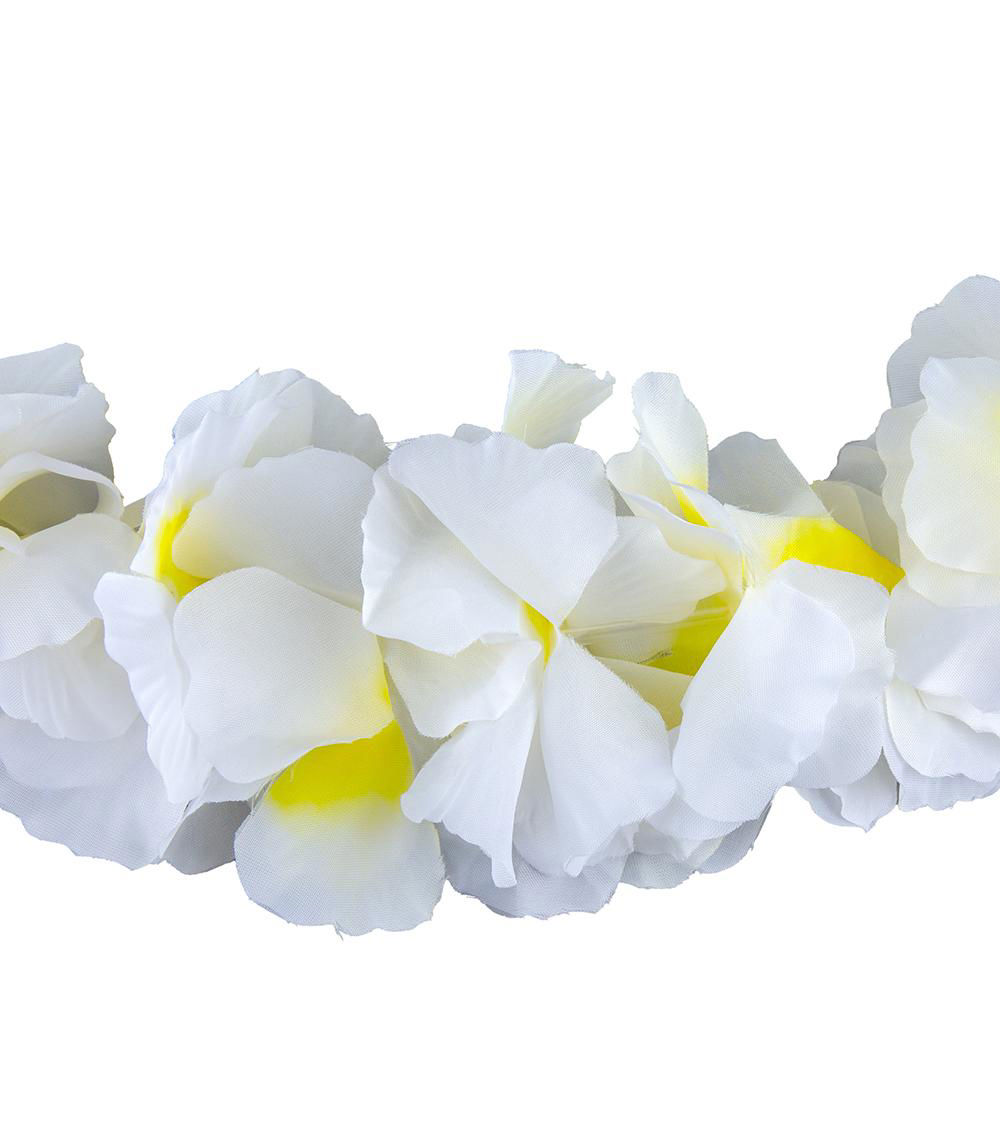 Flower Lei - White -