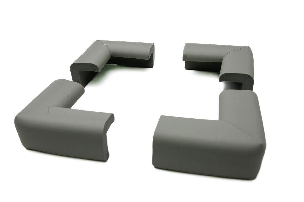 Corner Protector Cushions – 4 Pieces, Gray
