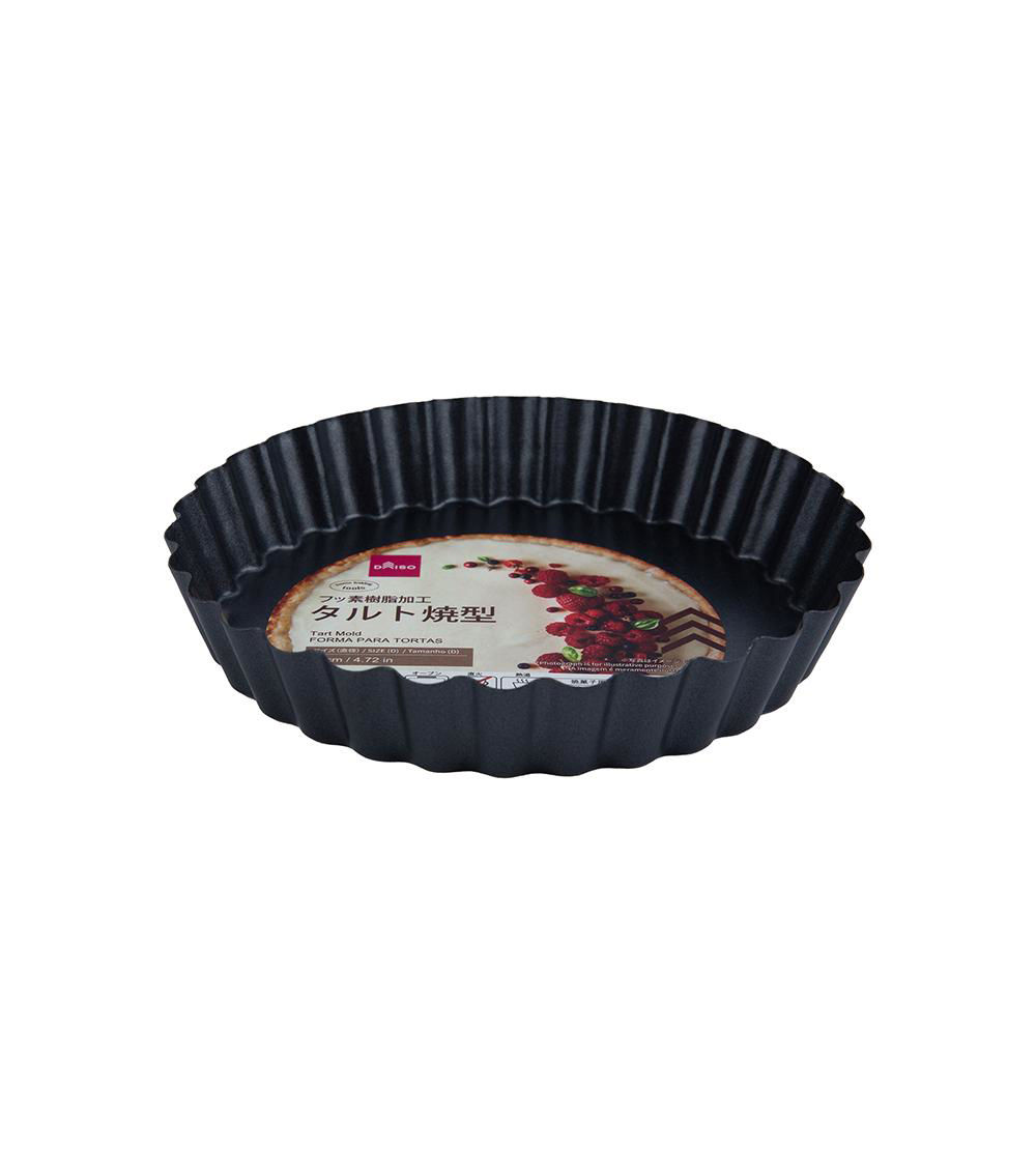 Tart Mold, Black (12cm)