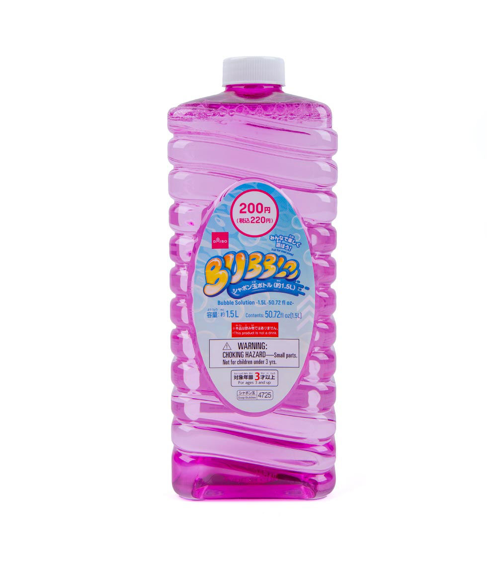 Bubble Solution, Purple (1 pc) - 1.5 L