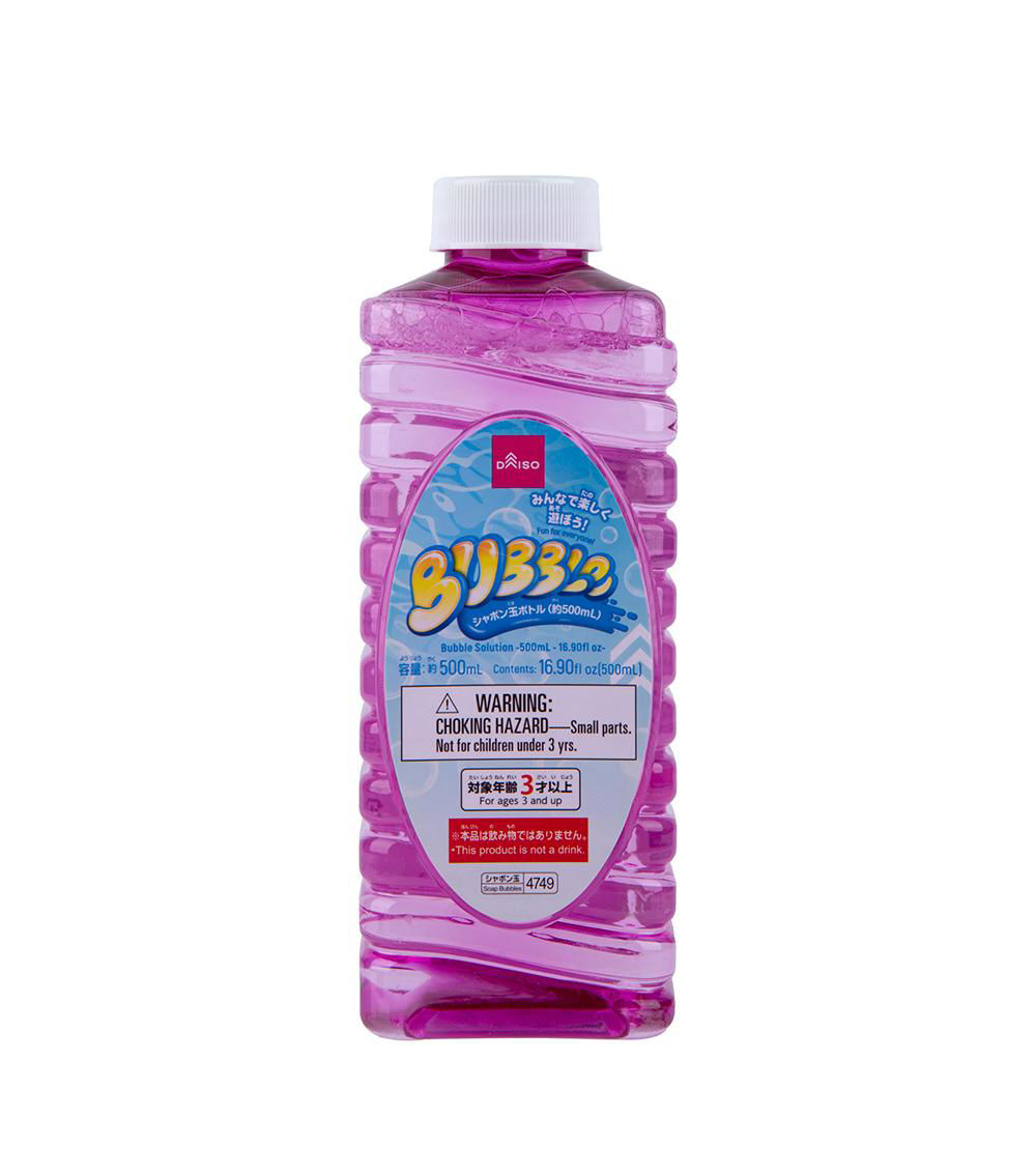Bubble Solution, Pink (500ml)