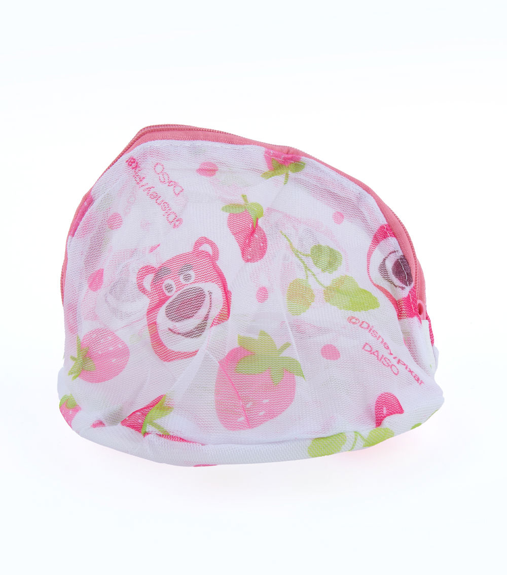 Large Laundry Net, Pink & White