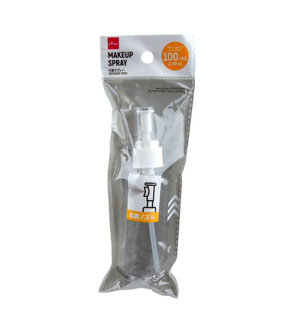 Makeup Spray Bottle – Diffusion Nozzle, 100mL (3.38 fl oz)