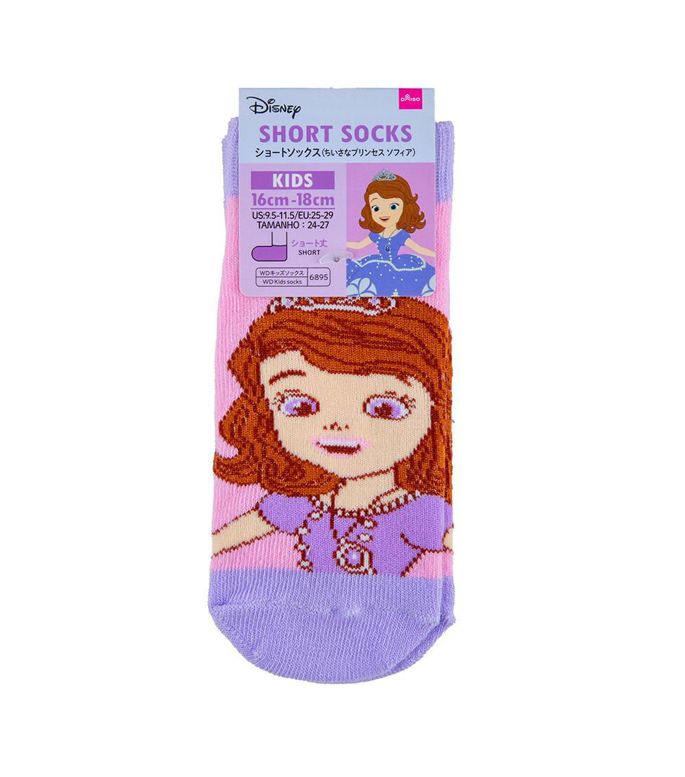 Sofia the First Kid Socks, Multicolor