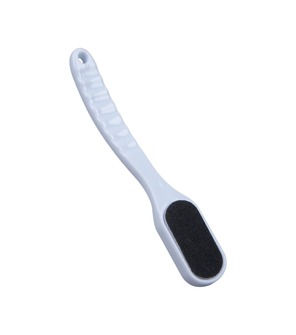 Dual Surface Ceramic & Sand Heel File, White