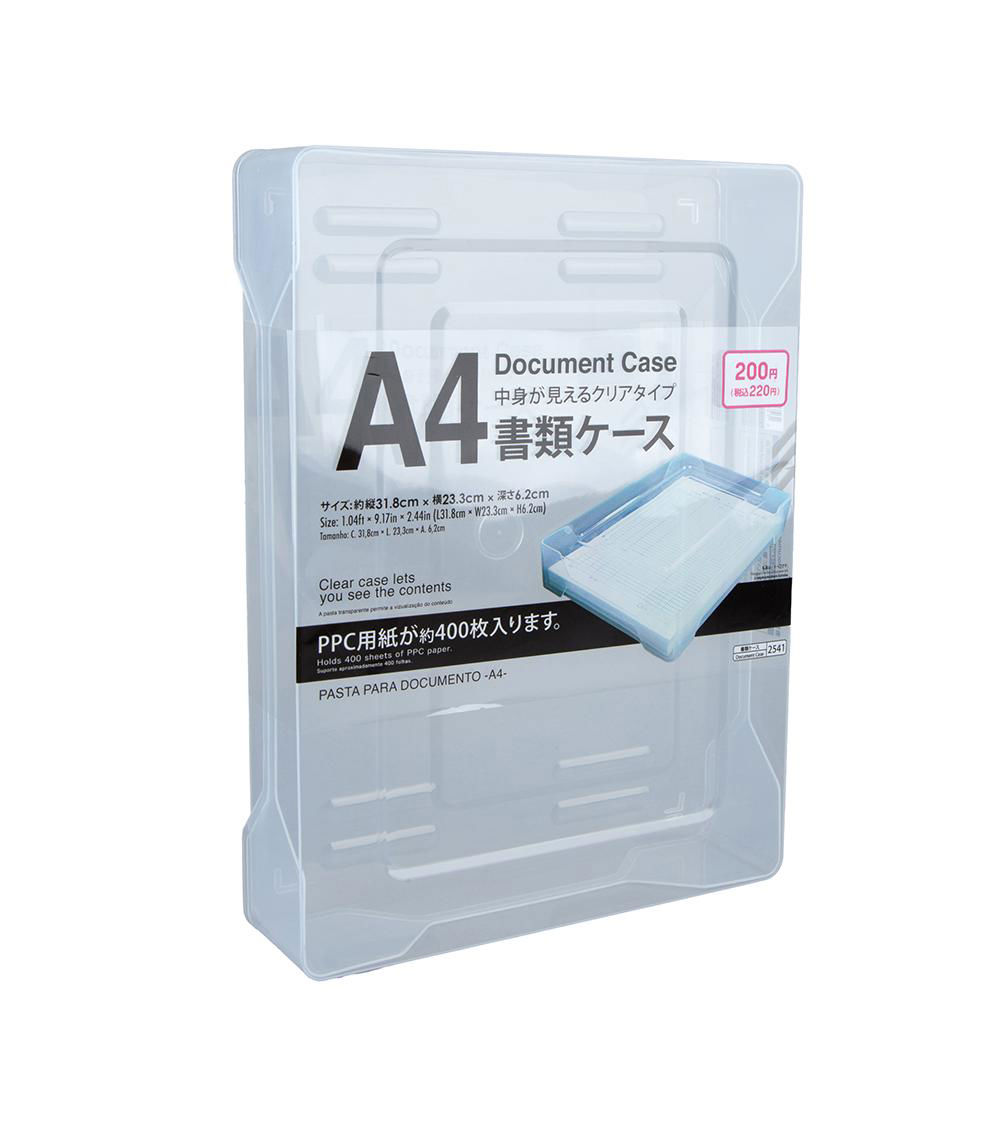 A4 Document Case, White