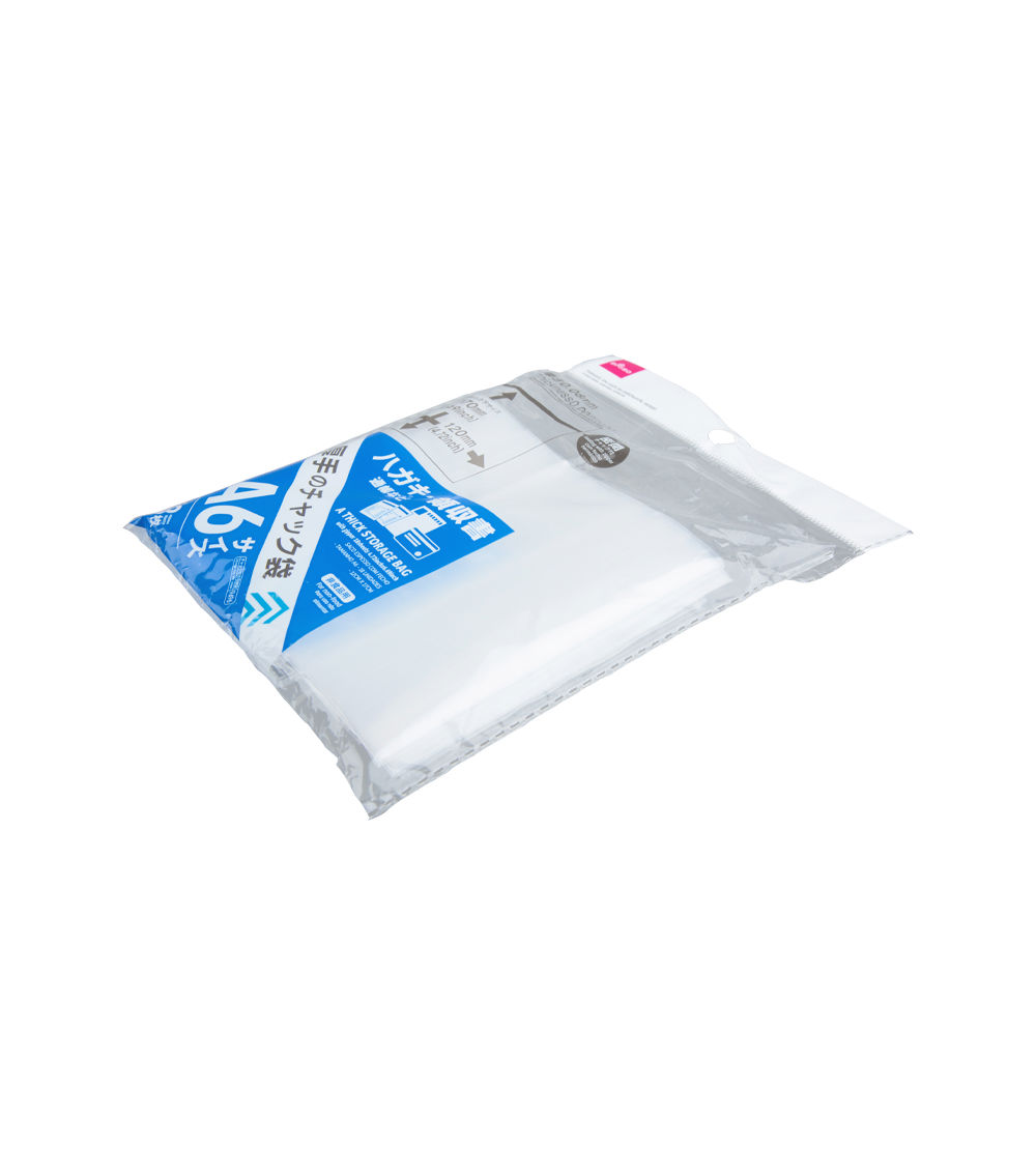 Thick Storage Bag with Zipper – 18 Sheets (4.72 x 6.69in)