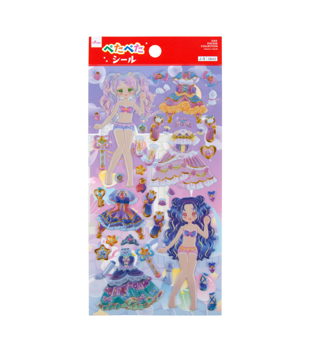 STICKER 7 22 DRESS UP C