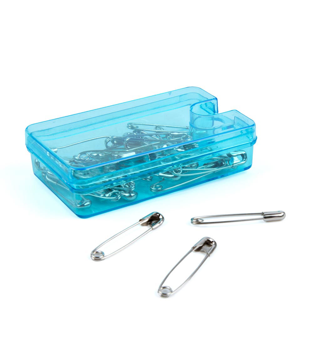 Safety Pins, Silver (30 pcs)