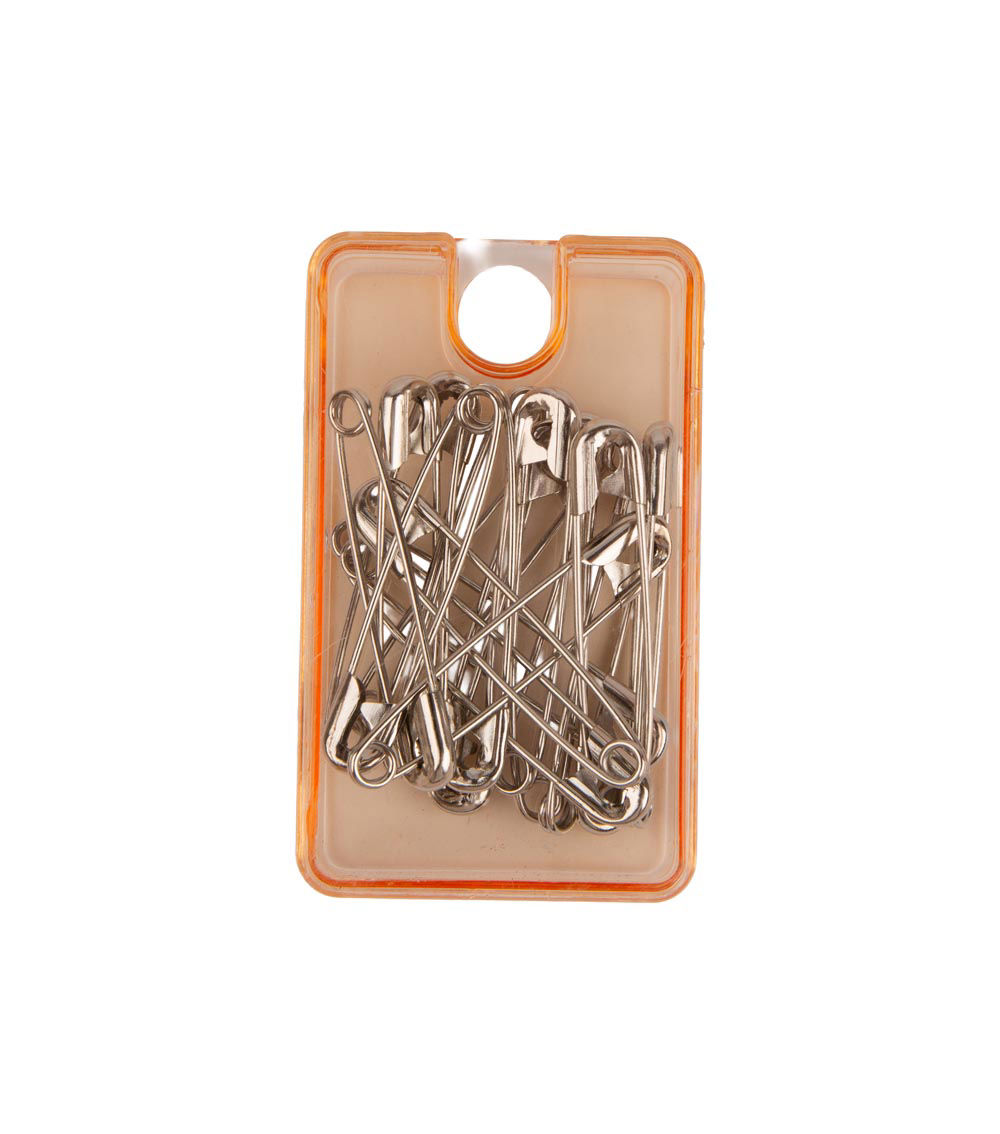 Safety Pin, Silver (18 pcs)