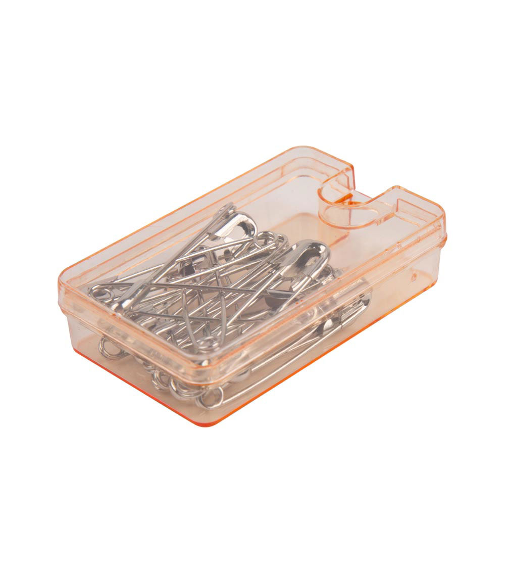 Safety Pin, Silver (18 pcs)