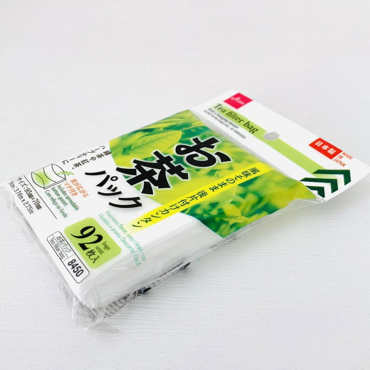 Tea Filter Bags – 92-Pack (9.5 cm × 7 cm)