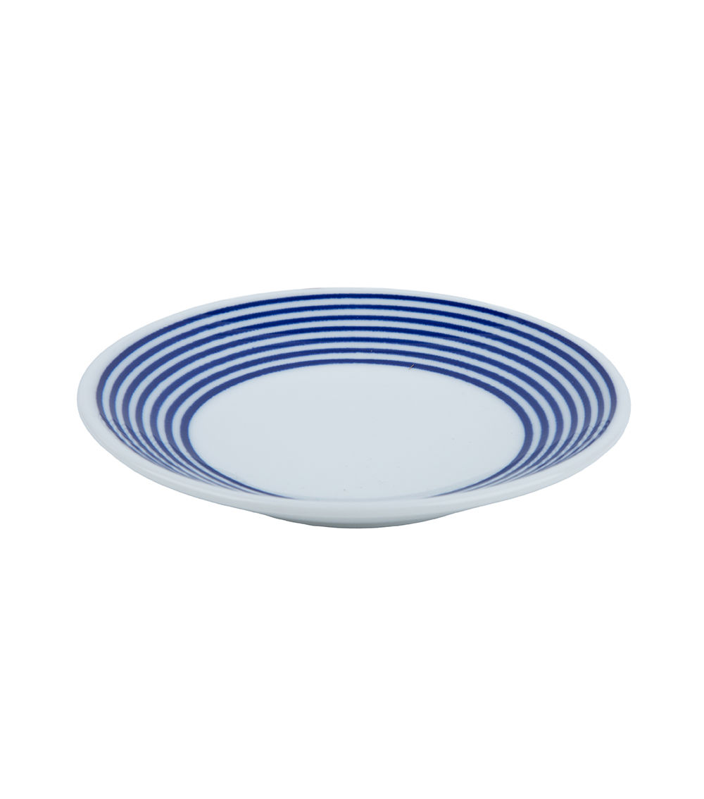 Circle Plate, Blue (12cm)