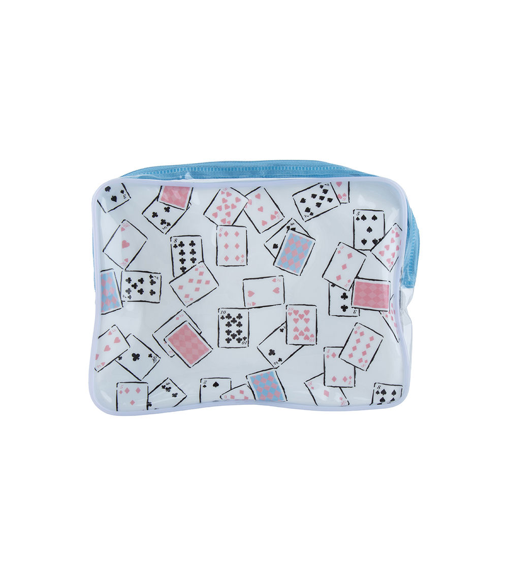 Vinyl Pouch with Gusset -Alice in Wonderland-