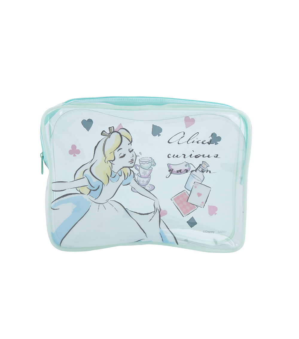 Vinyl Pouch with Gusset -Alice in Wonderland-