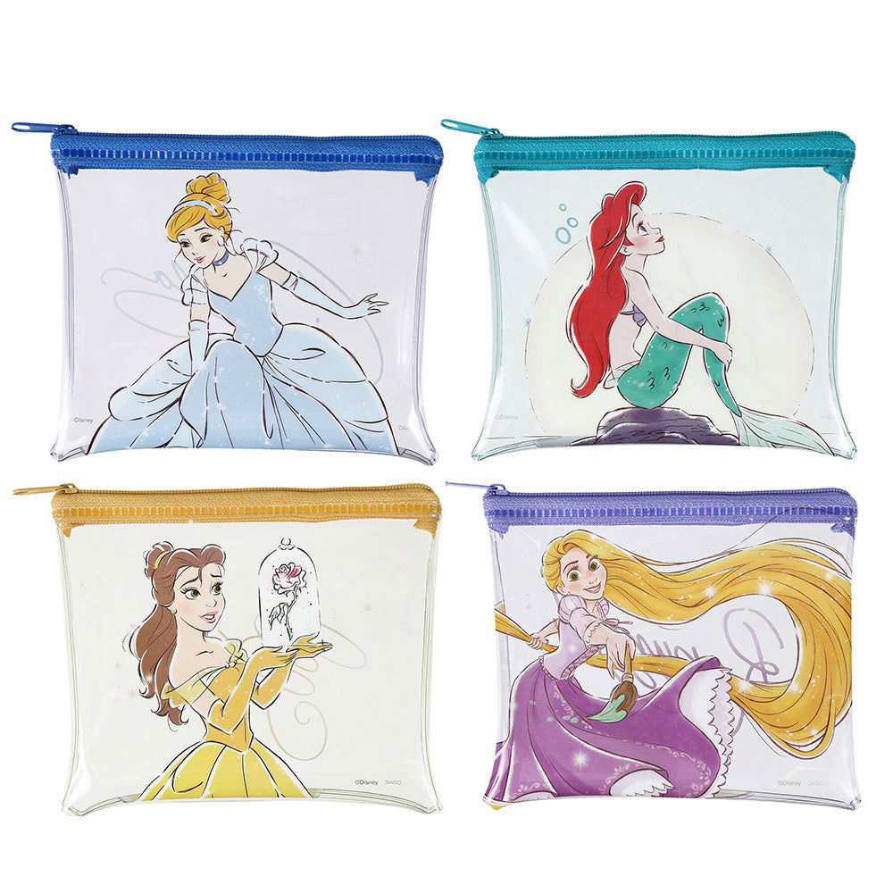 Disney Princess Flat Zipper Pouch - Assorted (1 pc)