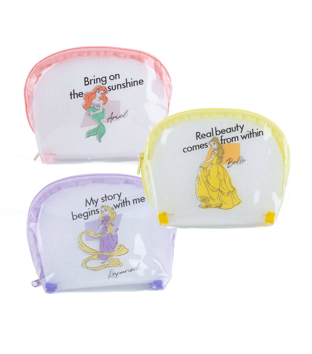 Disney Princess Shell Vinyl Pouch, Assorted (1 pc)