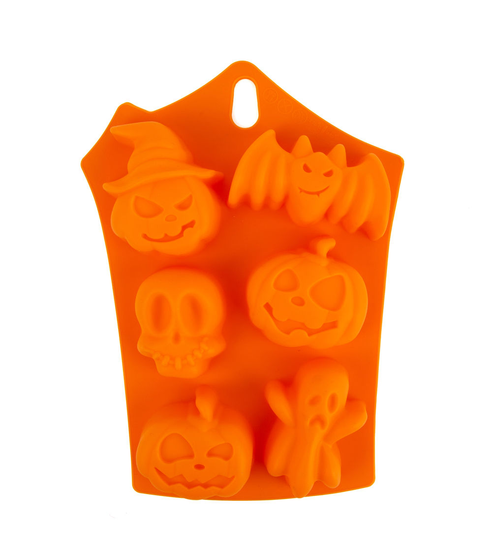 Halloween Silicone Cake Mold - Orange