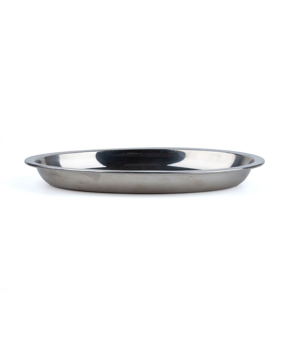 Curry Dish, Silver (24.5cm)