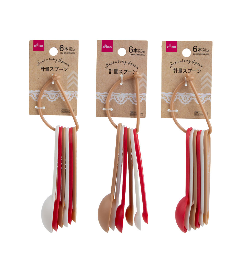 Measuring Spoon Set of 6-Piece, Assorted (1 pc)