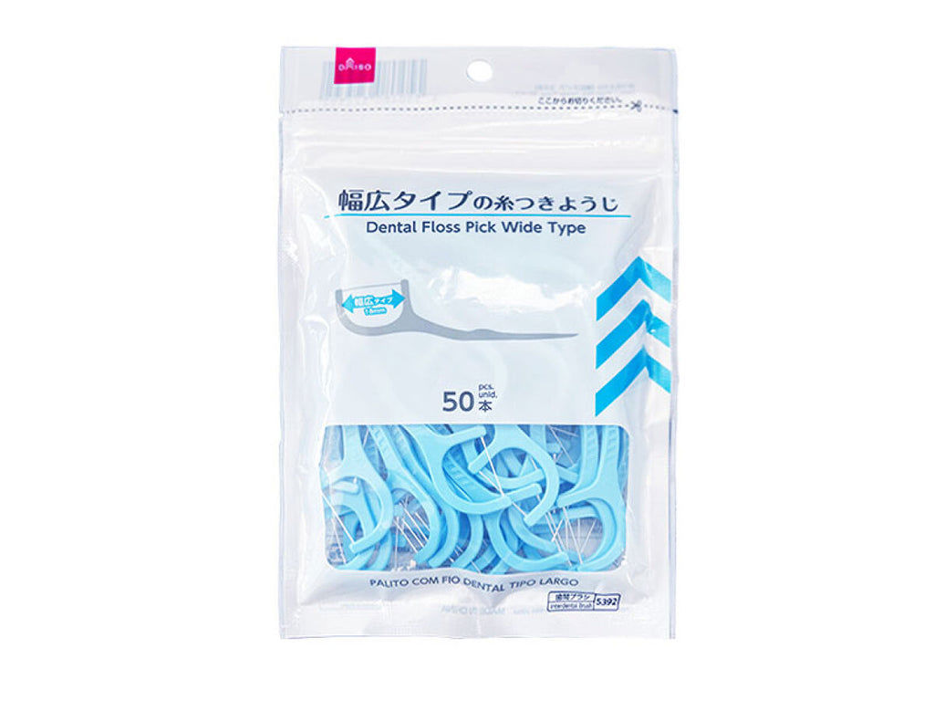 DENTAL FLOSS PICK (WIDE TYPE, 50 PCS.)