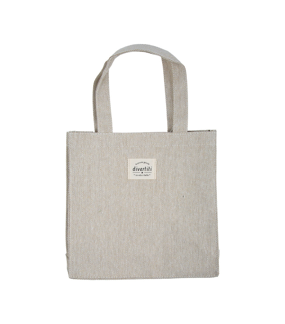 Wide Gusset Tote Bag, Assorted (1 pc)