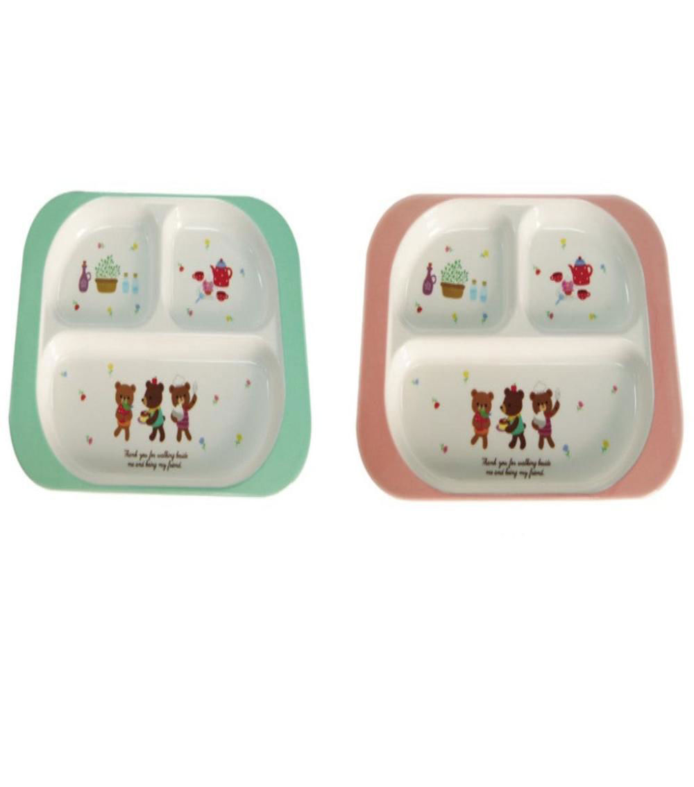 Printed Lunch Plate, Assorted (1 pc)