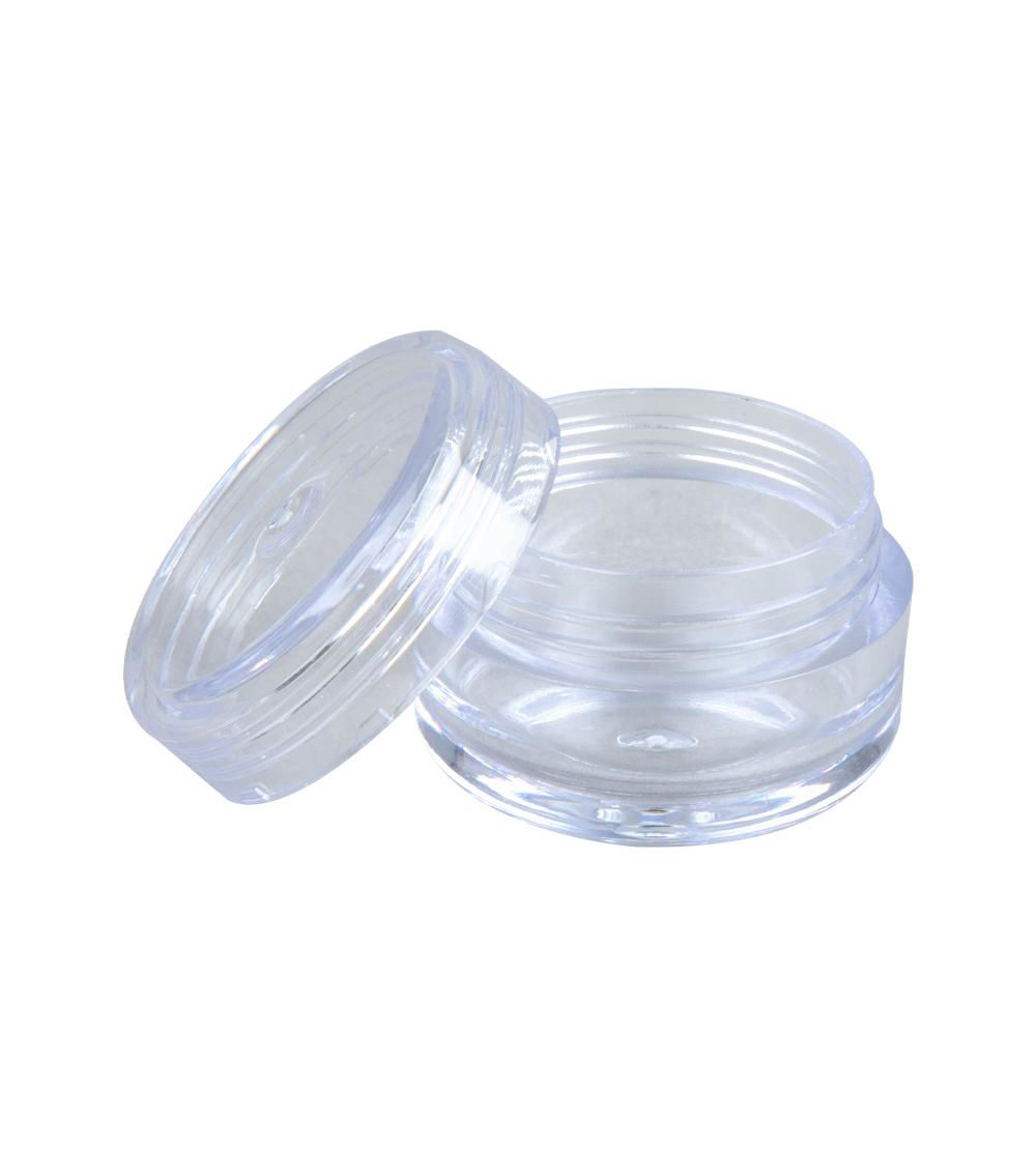 Cream Case with Spatula, Clear (3 pcs) - 13 g