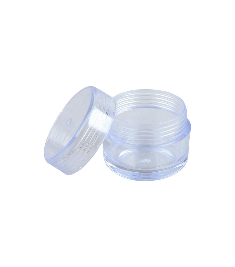 Cream Case with Spatula, Clear (3 pcs) - 22 g