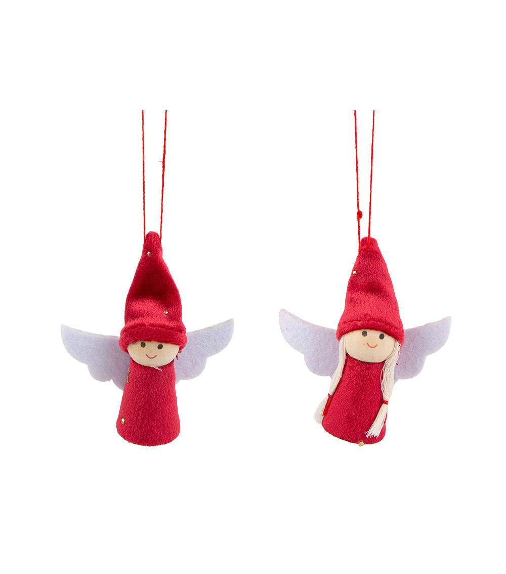 Christmas Ornament (With Wings) - Assorted (1 pc)