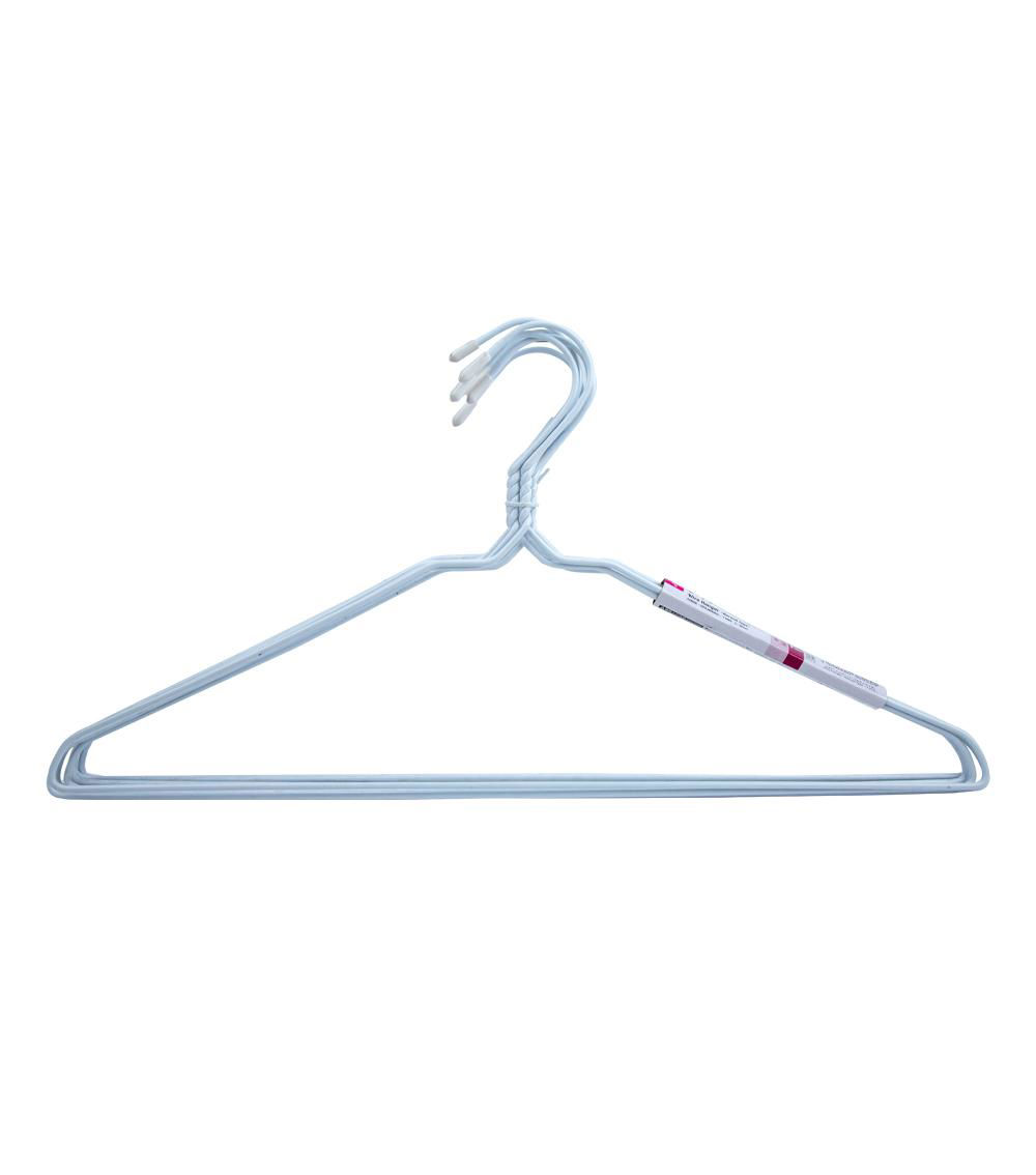 Normal Wire Hangers, White (7 pcs)