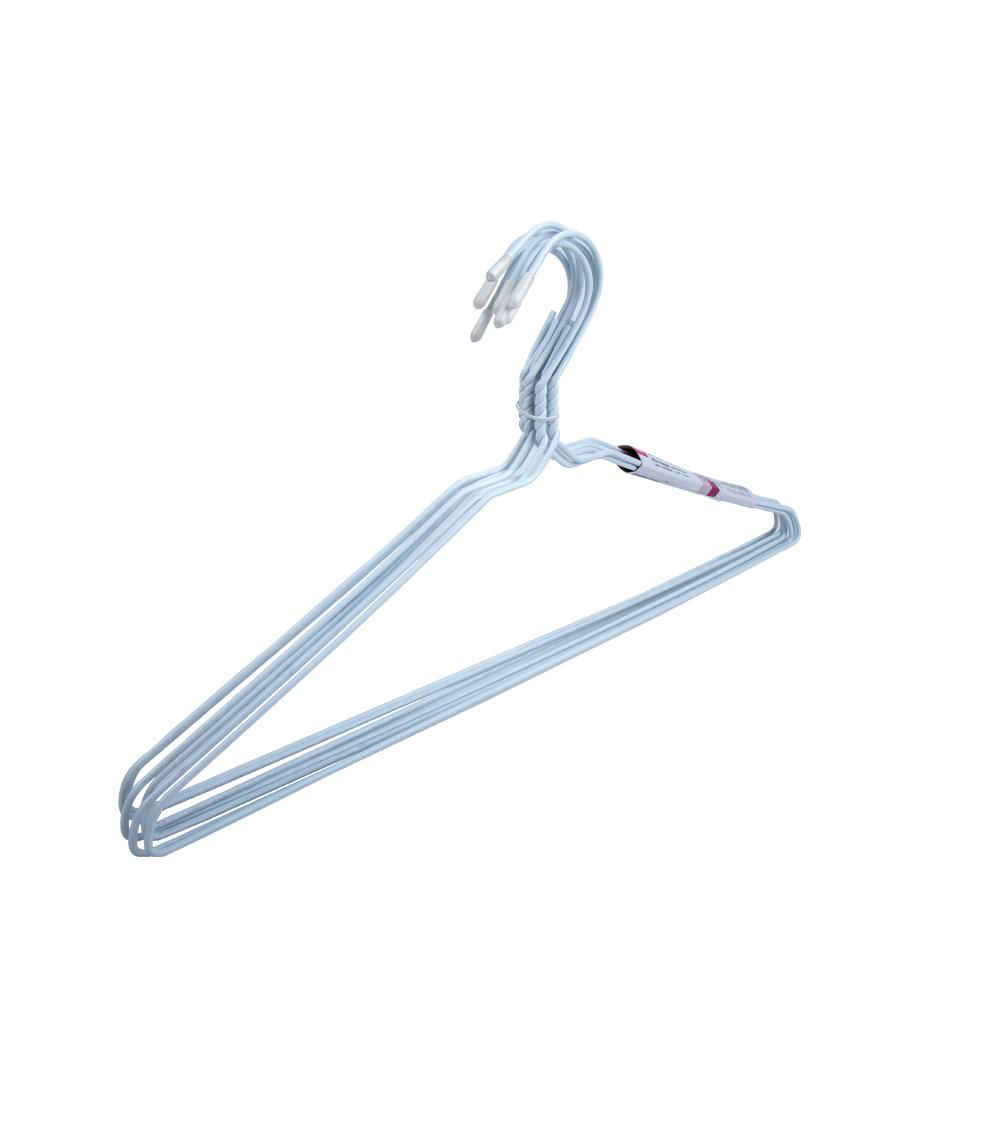 Normal Wire Hangers, White (7 pcs)