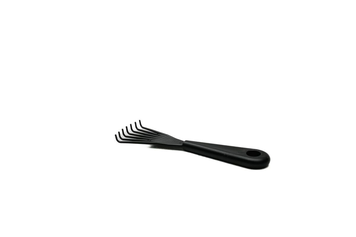 Hairbrush Cleaner Tool – Black – Curved Wire Teeth