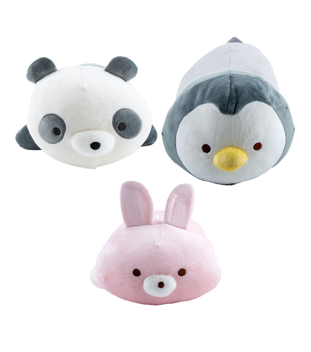 Cozy Animal Hug Pillow, Assorted (1 pc) - 60cm
