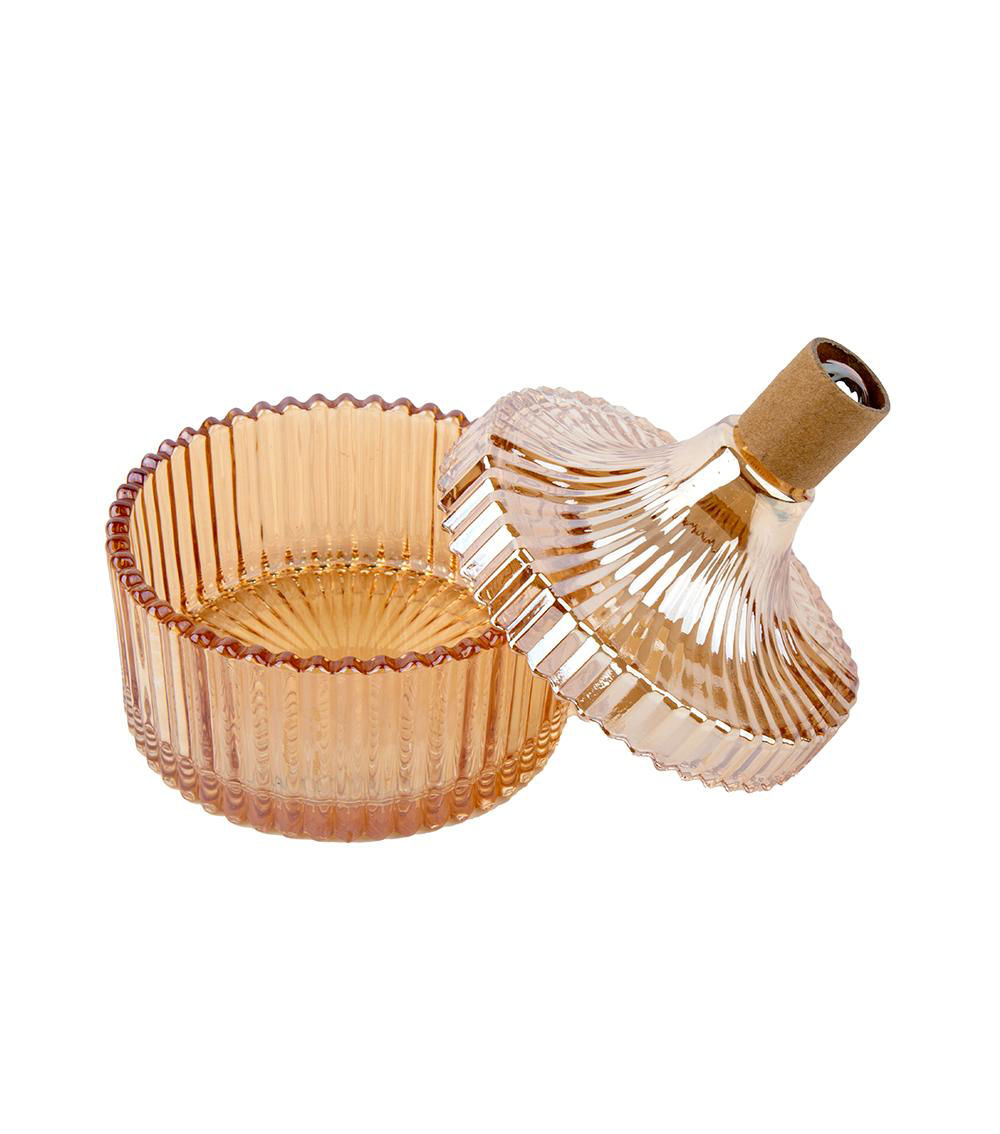 Glass Accessory Holder, Assorted (10.5cm x 12.5cm)