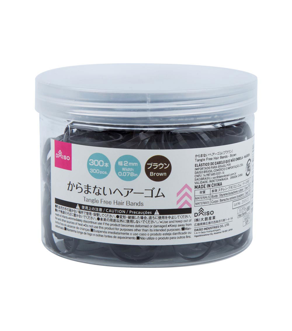 Tangle Free Hair Bands - Brown