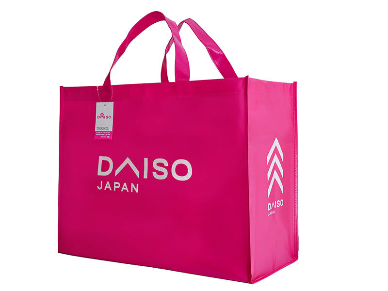 Shopping bag (pink, 50cm x 39cm x 20cm )