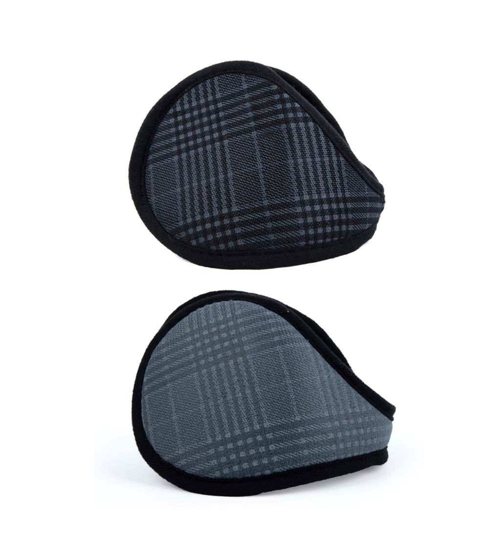 Checkered Ear Warmer, Assorted (1 pc)