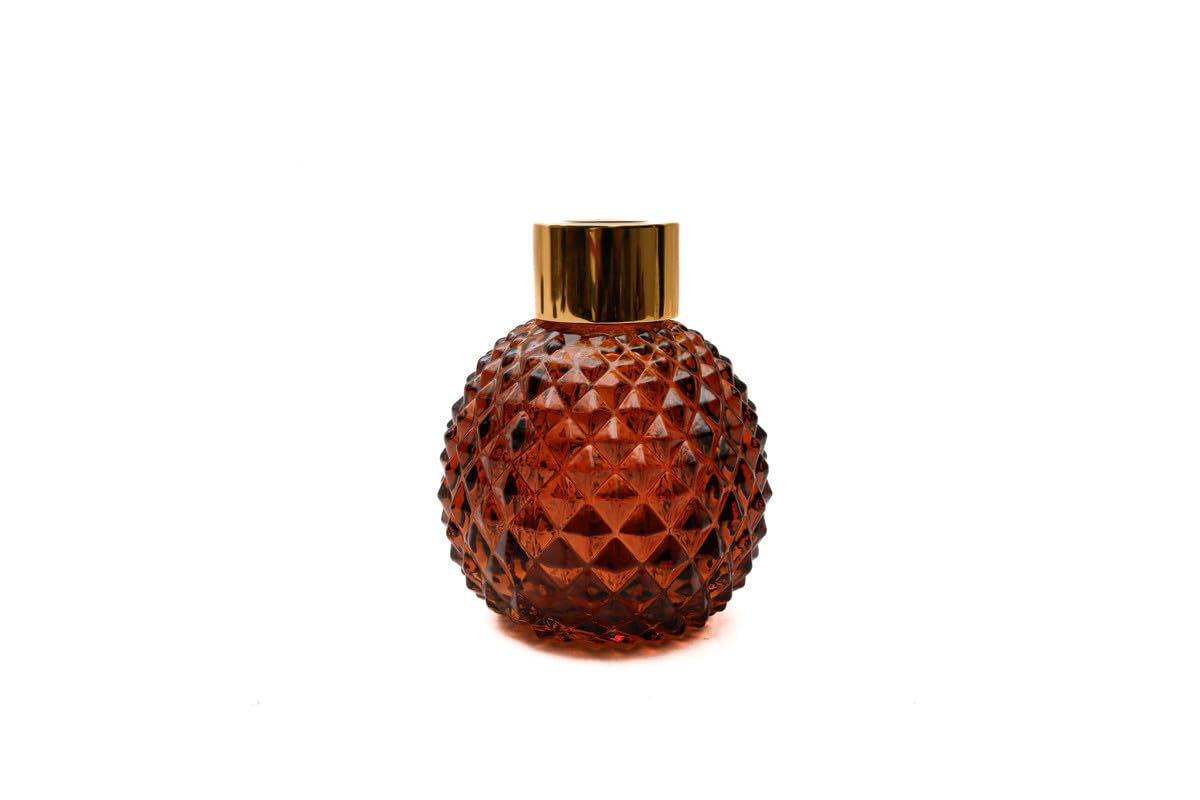 Hishimon Ball Shape Glass Bottle - 110ml