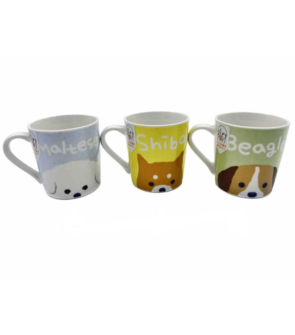 Dog Breed Ceramic Mug (Maltese, Shiba, Beagle)