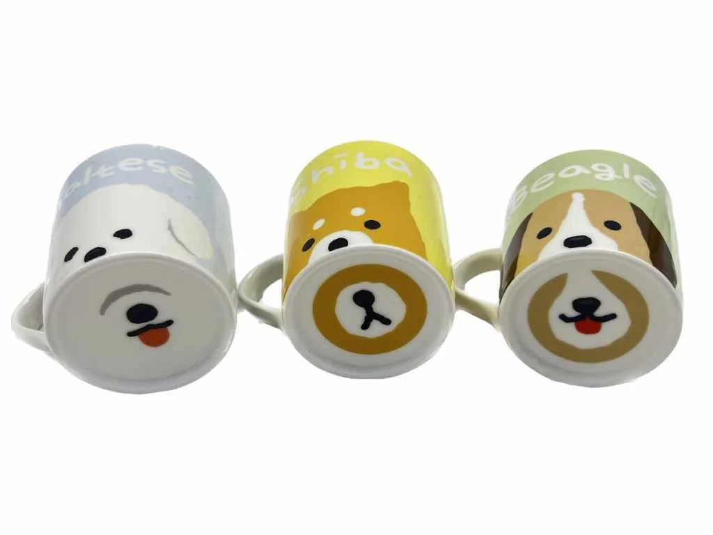 Dog Breed Ceramic Mug (Maltese, Shiba, Beagle)