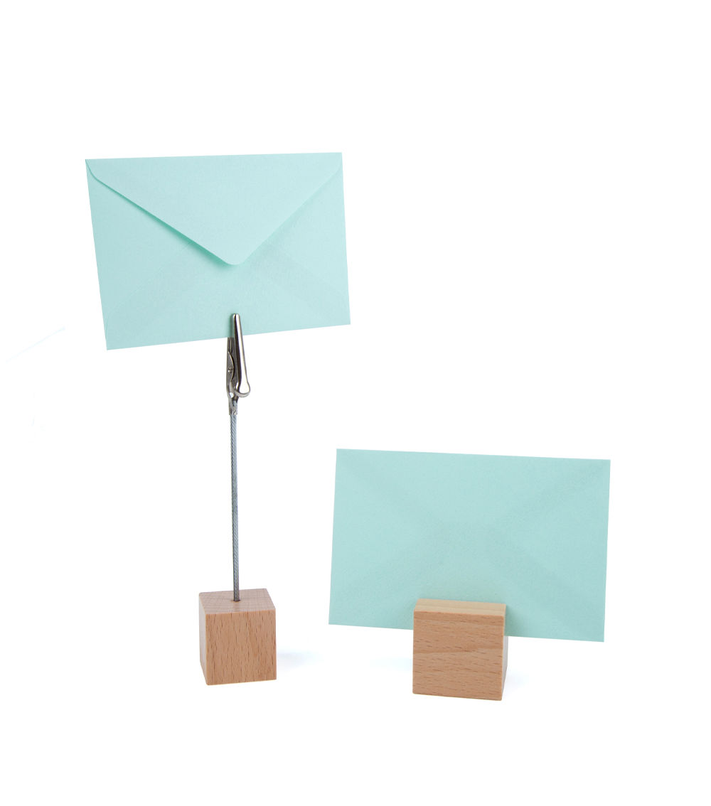 Wood Memo Stand Set - Assorted (1 Pc)