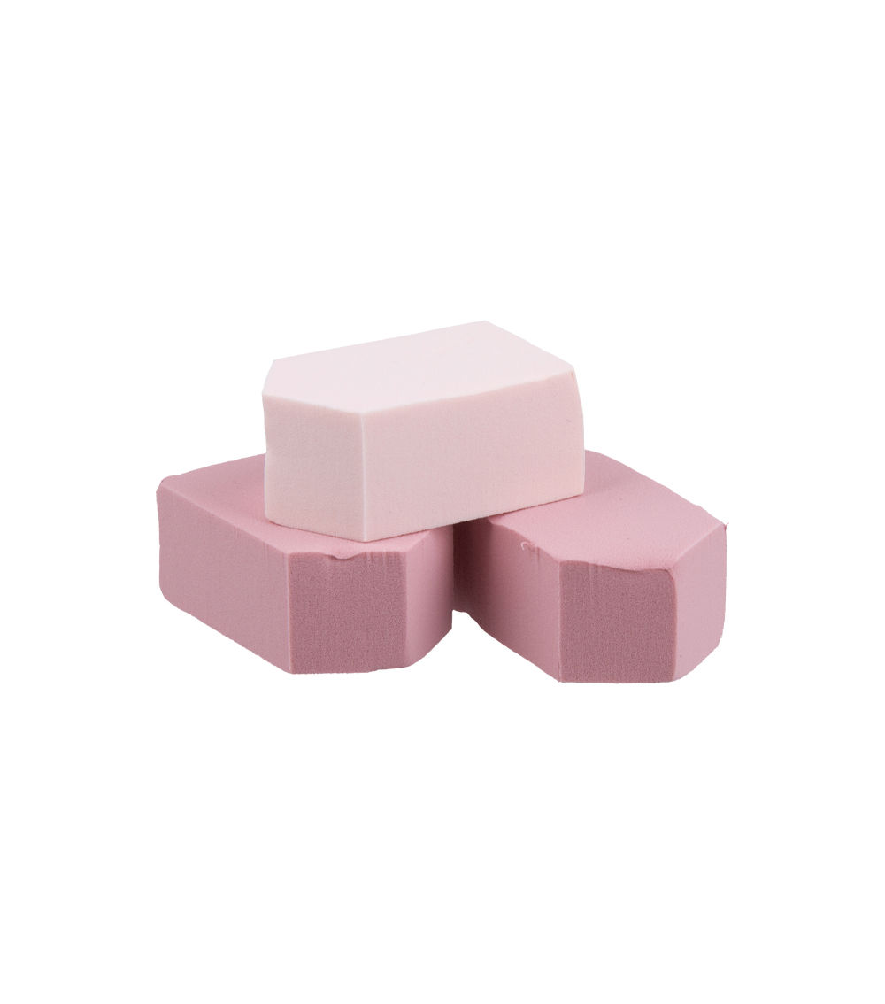 Makeup Sponges with Container – House Shape (7 Pieces)