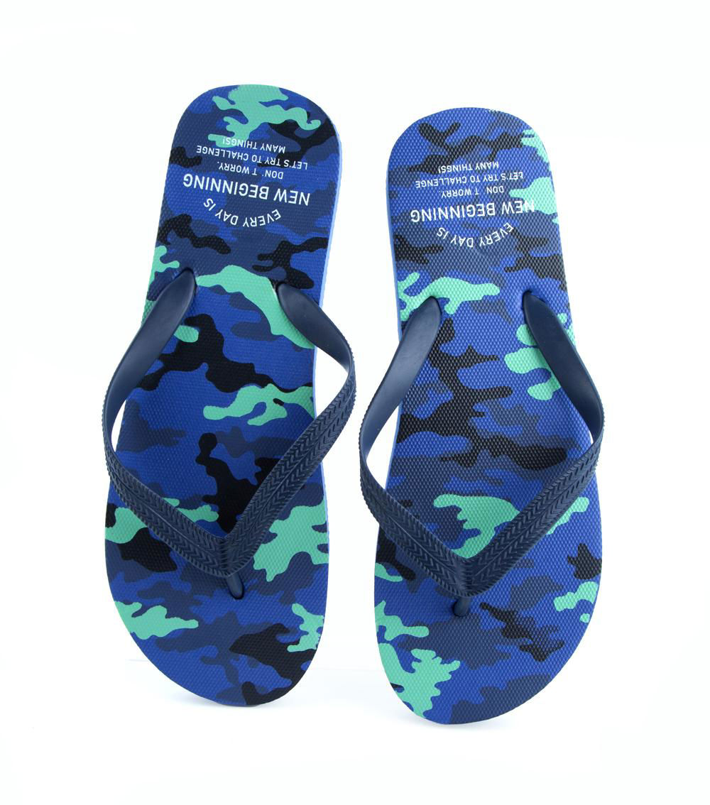 Camouflage Beach Sandals, Assorted (1 pc) - US 8-10/EU 41-44