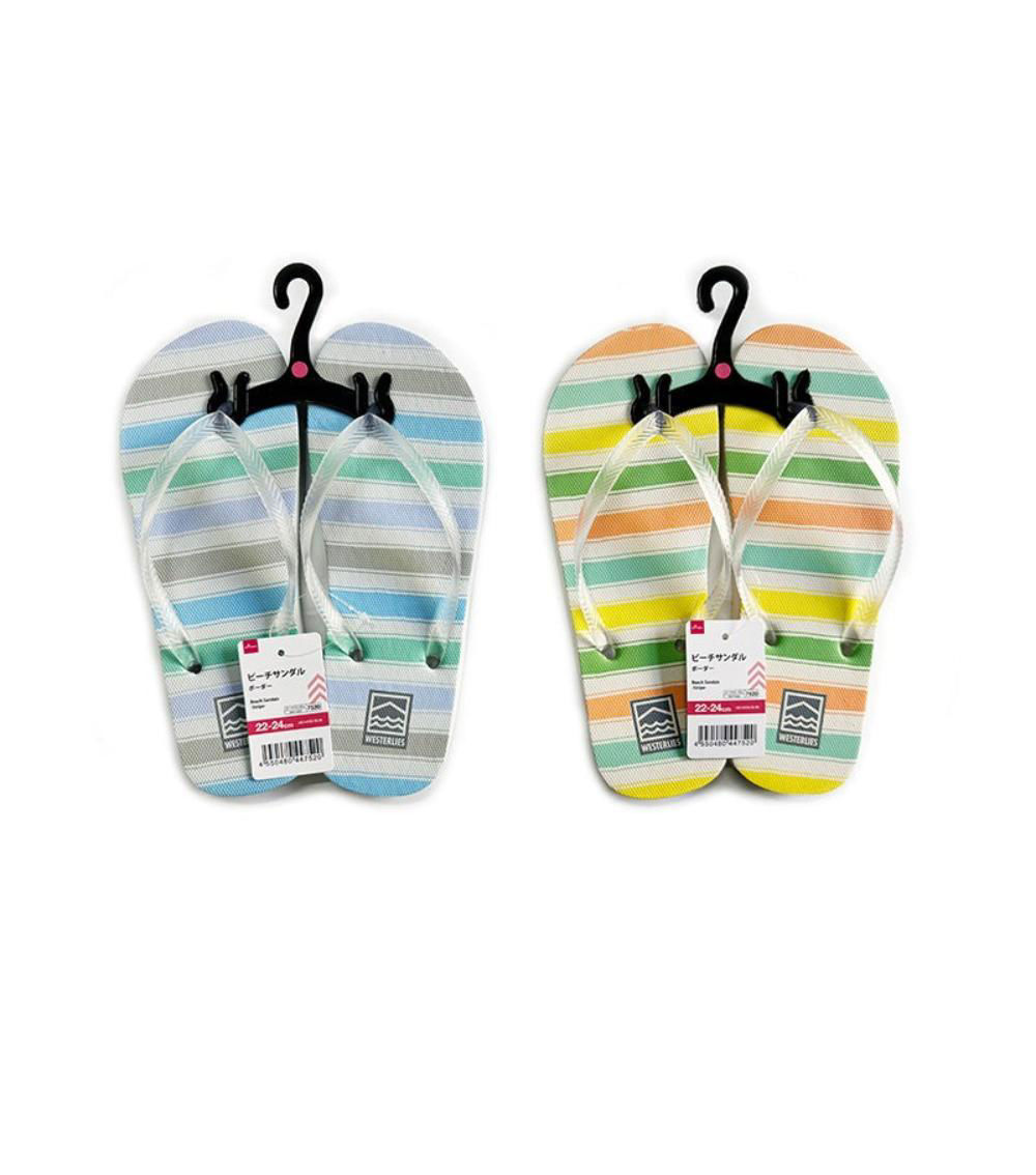 Stripe Beach Sandals-US 4-6 / EU 35-38 